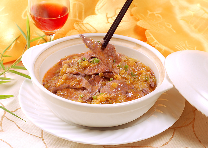 石锅煲类火锅川菜特色菜山椒仔肝煲