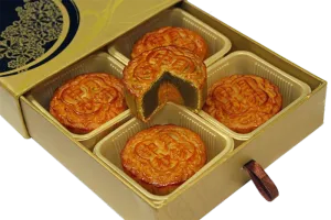 中秋节月饼png高清素材-月饼礼盒