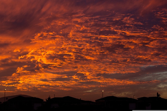 浪漫夕阳摄影