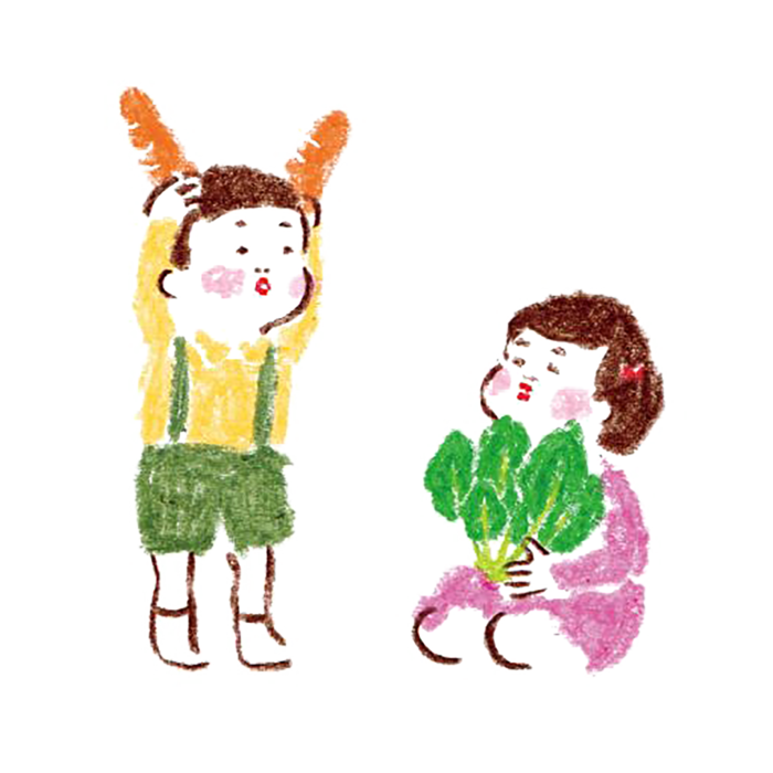 水彩画卡通