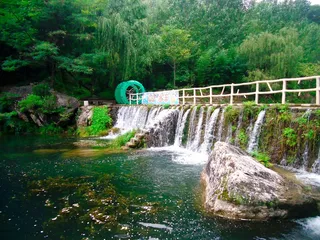 山西壶关太行山大峡谷 双龙大瀑布2