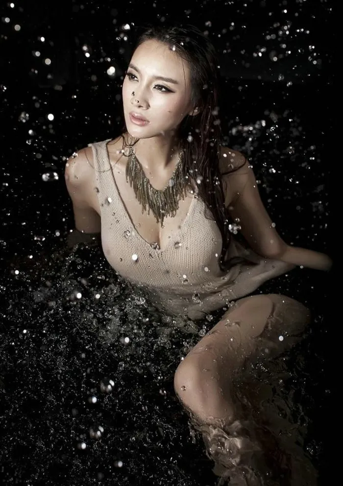 摄影图片人物美女模特照片