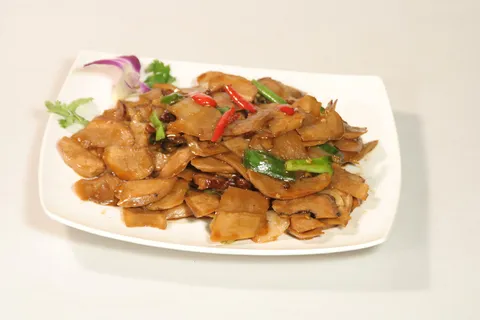 萝卜干炒腊肉16元