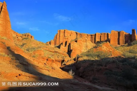 新疆托木尔大峡谷风景