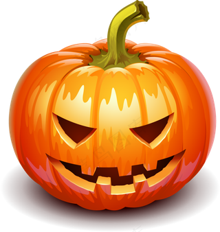 万圣节节日卡通素材南瓜