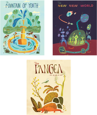 旅游景点海报素材