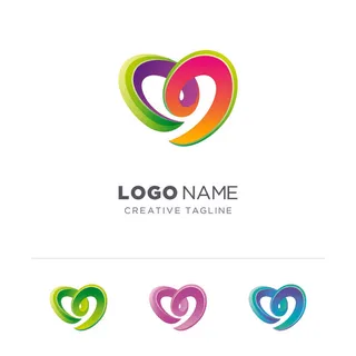 图标识标志公司字母企业商标品牌LOGO设计素材矢量模板