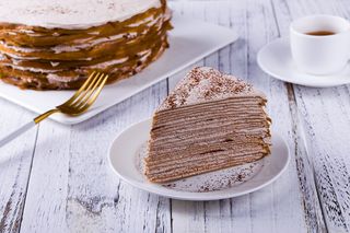 蛋糕店小蛋糕慕斯美食甜品图片