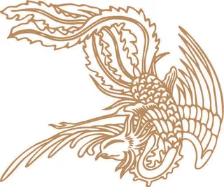 传统中国风古典宫廷龙凤吉祥喜庆图案图腾纹样矢量图设计素材