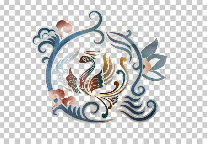 敦煌纹样_画板 1ai矢量模版下载