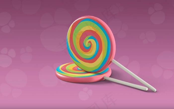 糖果点心棒棒糖