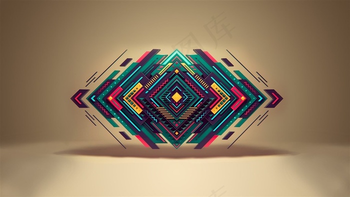 不规则时尚箭头