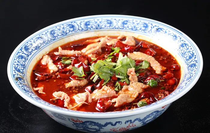 美食水煮肉片