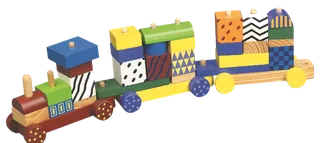 积木小火车