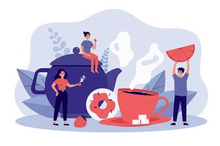 扁平化人物场景办公互联网等距ai矢量设计网页海报UI素材插画