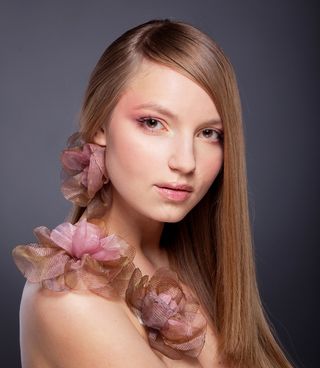 时尚清纯可爱的女孩摄影图片