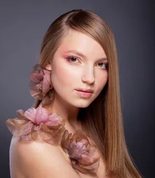 时尚清纯可爱的女孩摄影图片