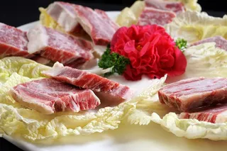 火锅店配菜肉类荤类美食肉类