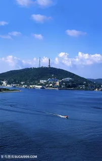 高清大海蓝天风景图片 高清大海蓝天风景图片