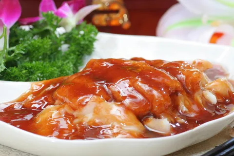 竹蒜扒鱼唇68元 (1)