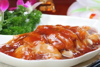 竹蒜扒鱼唇68元 (1)