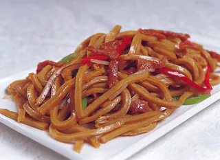 0911XC-654肉丝青椒炒莜面