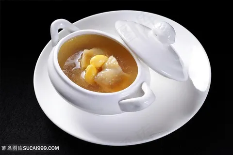 白果炖鸡盅的美食图片 白果炖鸡盅的美食图片