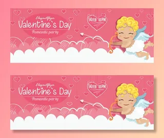 2.14情人节爱情平psd模式
