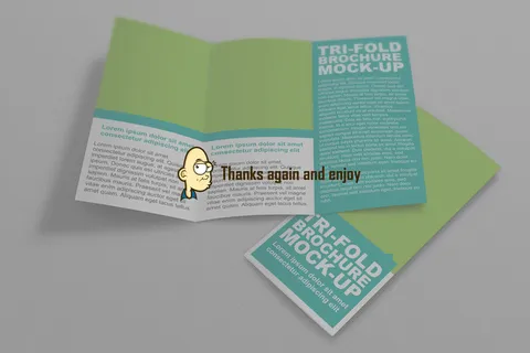 三折页宣传样机