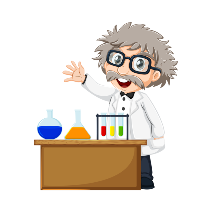 科学家做实验插图