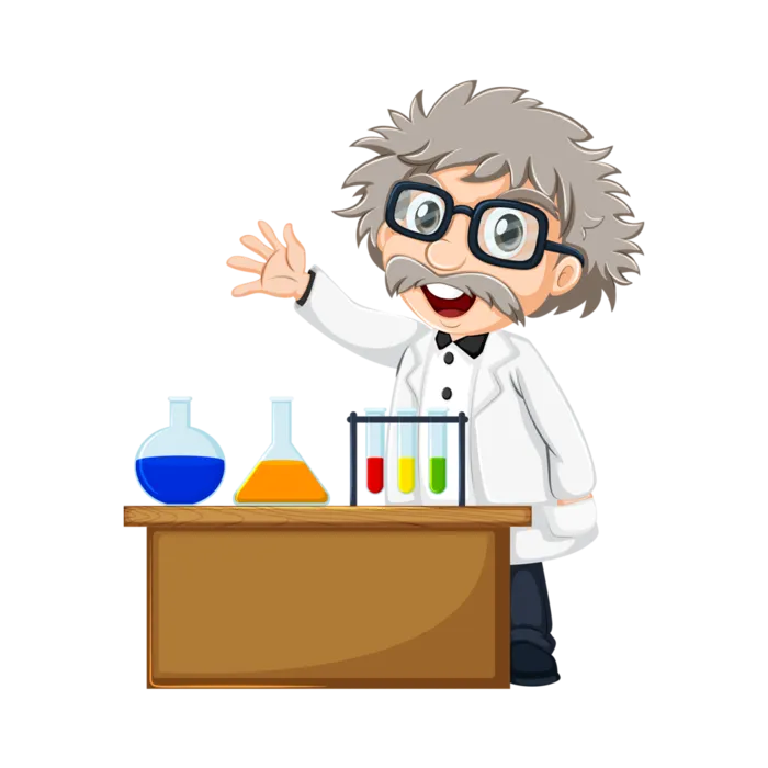 科学家做实验插图