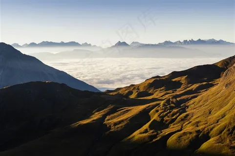 山间云雾美景 山间云雾美景
