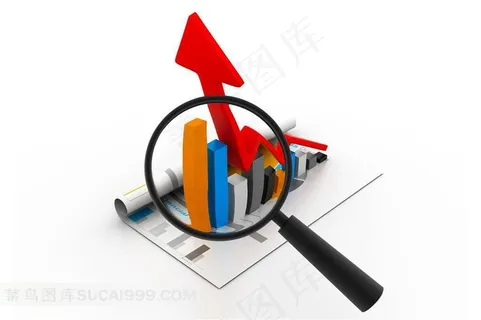 放大着上升曲线