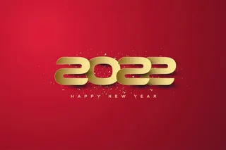 2022创意艺术字体新年虎年圣诞节数字立体质感文字AI矢量设计素材