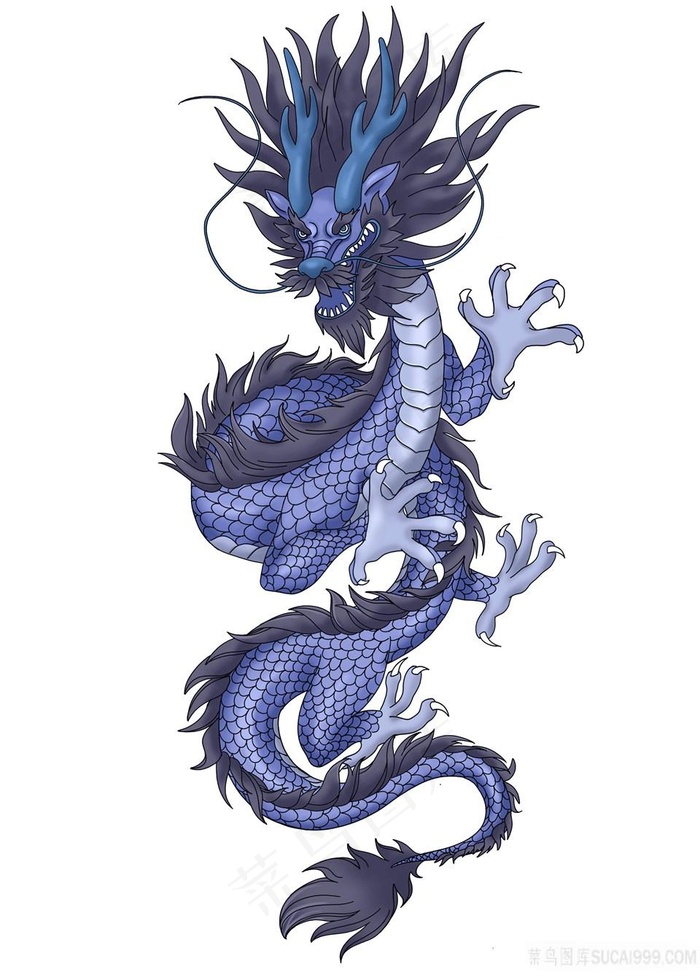 邪恶的龙卡通图片