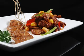 CXC00109板栗花菇烧鹧鸪