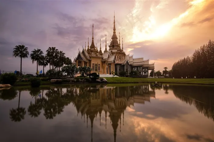 唯美的船舶码头景色摄影大图