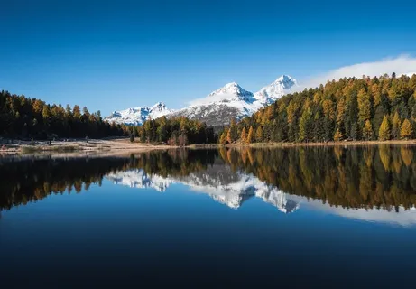 冬天山水背景风景 冬天山水背景风景