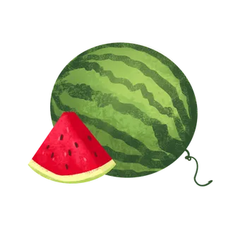 西瓜实拍素材 免扣