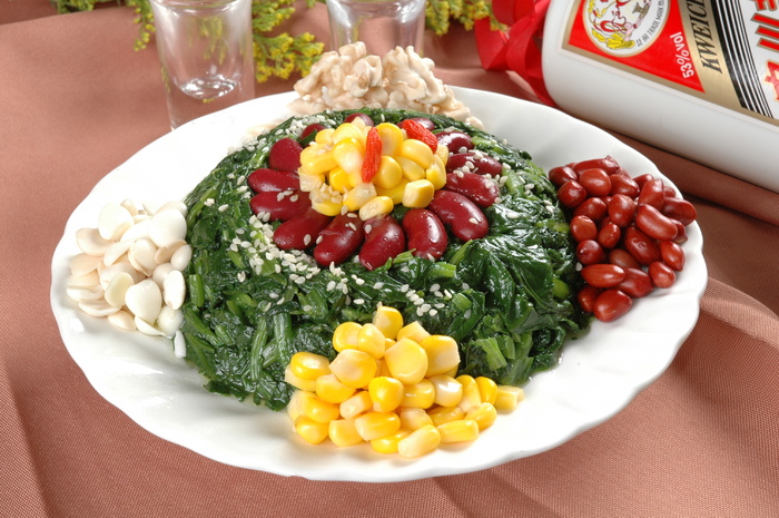LCSC0022八宝菠菜松  16元例