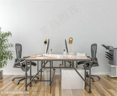 私人工作室软装效果图高清