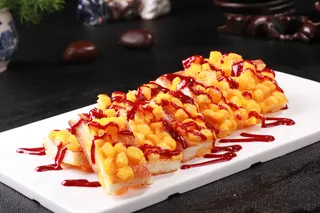 开心色拉玉米烙28元一份 (1)