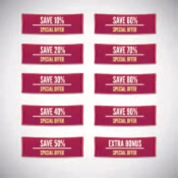 免抠促销标签矢量eps,ai矢量模版下载