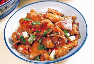 爆炒肥肠
