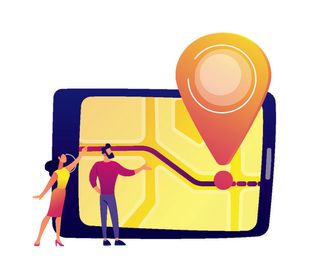 扁平化人物场景办公互联网等距ai矢量设计网页海报UI素材插画