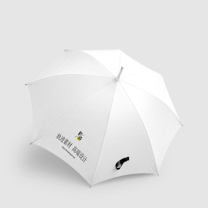 高端文创艺术品牌雨伞VI样机psd模版下载
