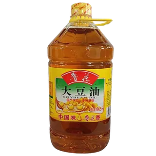 鲁花大豆油5升超市商品白底图免抠实物摄影png格式图片透明底