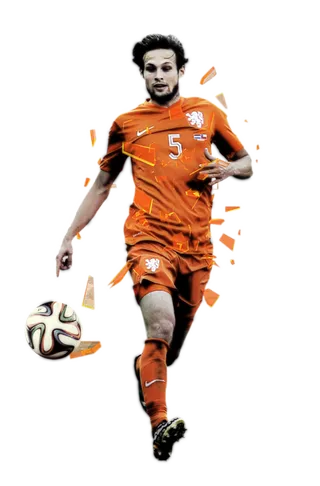 足球运动员踢球射门免抠