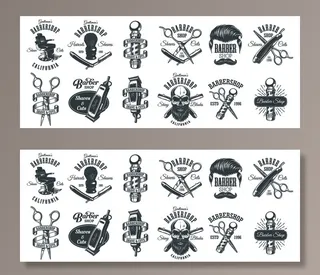 手绘Logo标志素材