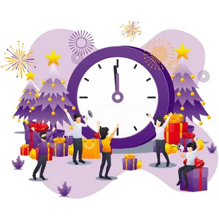 扁平化人物场景办公互联网等距ai矢量设计网页海报UI素材插画